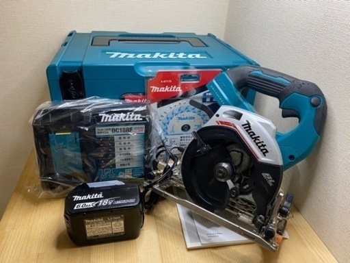 中古 マキタ　HS474D 18V  充電式マルノコ　セット