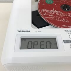 【美品】東芝 CDラジオ シンプルコンパクト TY-C160の画像