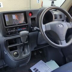 27y　サンバーバン　ターボ車　ＡＢＳ　電格ミラー　ナビ　ＴＶ　２７万円！！　の画像