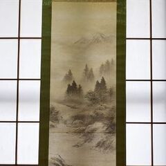 掛け軸（水墨画）