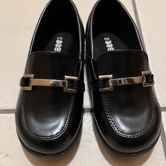 ほぼ新品！靴　18.5〜19.0センチ　黒色　男の子フォーマル卒...