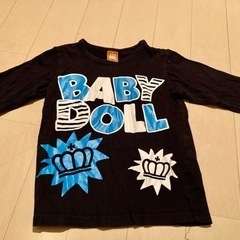 ベビードール　ロングTシャツ　130の画像