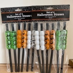 新品未使用【ハロウィン】ストローの画像