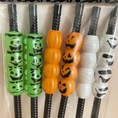 新品未使用【ハロウィン】ストローの画像