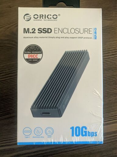 全新 ORICO m2 SSD ケース USB3.1 10Gbps