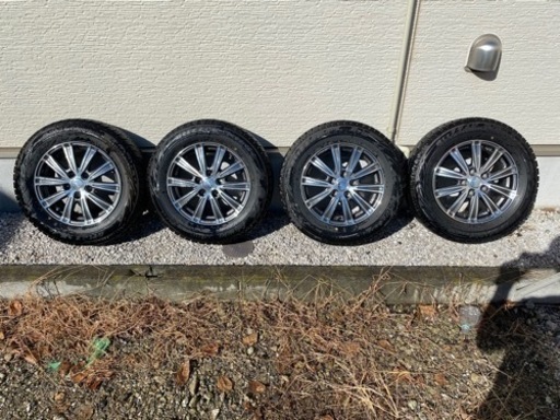 冬タイヤ 195/65R15 BLIZZAK REVO GZ 4本ブリヂストン アルミホイール付き スタッドレス