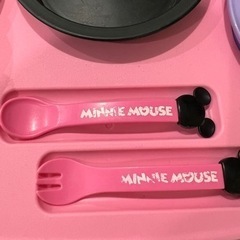 ミニーちゃんお食事セット　離乳食　子供食器の画像