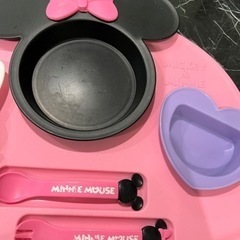 ミニーちゃんお食事セット　離乳食　子供食器の画像