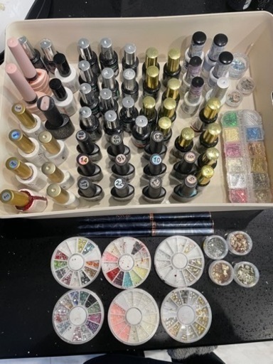 セルフネイル　ネイル用品　ジェルネイル