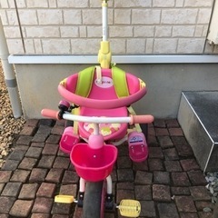 最終値下【compo neo三輪車】折りたたみ式三輪車 いちご柄...