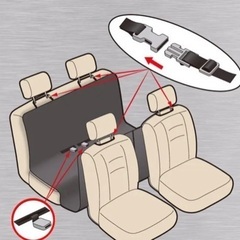 【お値下げ】ペット用ドライブシート★ベージュの画像