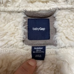 値下げ！babyGAPアウター90の画像