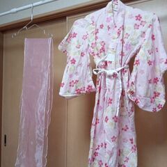 女の子下駄付き⭐浴衣100
