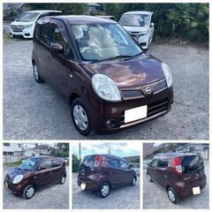 H.18(2006)年 日産 モコ E 車検あり5年6月,Bluetooth,  走行81,000km ,TV,ナビ、ETC、ドライブレコーダーの画像