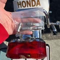新品 未使用 ホーク バブ アルフィン 爪 新品 左右 ４個 CB250T CB400Tの画像