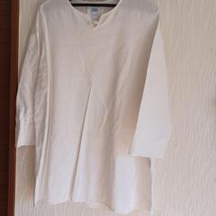 【クリーニング済み】ZARA　七分袖カットソーの画像