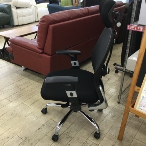 【✨オフィス❗️在宅ワーク❗️ブラック❗️✨】定価¥22,900 WIEST/ビエスト オフィスチェア
