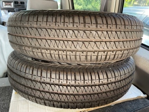 最終再値下げしました。新車外し195/80R15ジムニー　シエラ等用ブリヂストンDUELER H/T 684II サマータイヤ  4本
