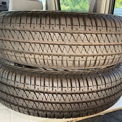 最終再値下げしました。新車外し195/80R15ジムニー　シエラ等用ブリヂストンDUELER H/T 684II サマータイヤ  4本