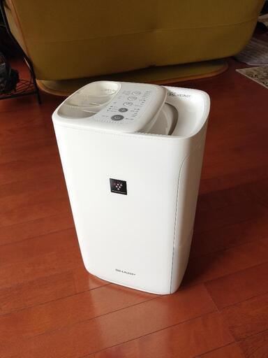 SHARP 加熱気化式加湿器 HV-J55-W
