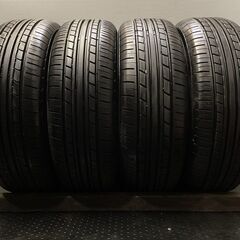 YOKOHAMA ECOS ES31 185/60R15 15インチ 夏タイヤ 4本 2021年製 バリ溝