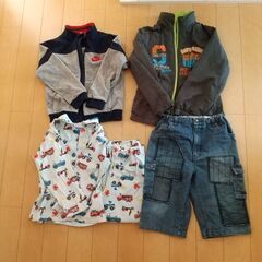 男子服110～130cm NIKEパーカーなど