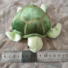 カメ　ぬいぐるみ　14cm