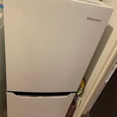 2ドア　冷蔵庫