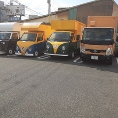 今人気の可愛いキッチンカー製作します。の画像