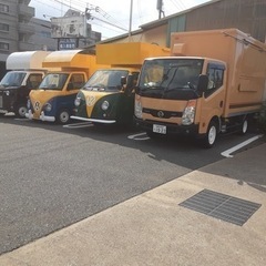 今人気の可愛いキッチンカー製作します。の画像