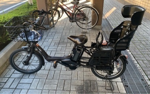 （譲渡先決定しました⭐︎）電動自転車　子供のせ（リアのみ）　ヤマハ
