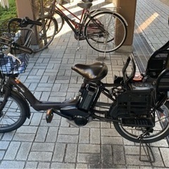 （譲渡先決定しました⭐︎）電動自転車　子供のせ（リアのみ）　ヤマハ