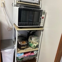 レンジ台コンセント付き