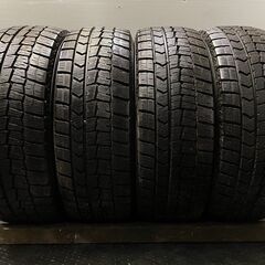 DUNLOP WINTER MAXX WM02 205/60R16 16インチ スタッドレス 4本 2018～19年製 SAI ビアンテ ジューク ノア等　(VTN657)クレジットカード QRコード決済可能