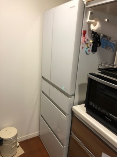 【引き取り限定】パナソニック冷蔵庫 2020年 NR-SPF455X-W