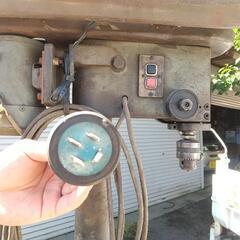 卓上ボール盤 作業台の画像