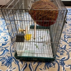 小鳥のカゴ　汚れたままです。の画像