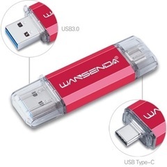 Type-C USBメモリ128GB スマートフォンとパソコンで...
