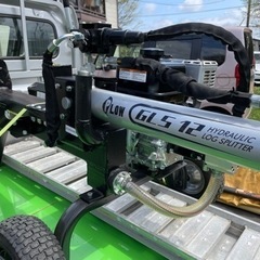 【貸出】　薪割り機　plow gls-12 プラウ　ヤマハ - 上越市