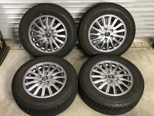 18年製 195/65R15 ヨコハマ アイスガード6 80系 ノア ヴォクシー  純正アルミ スタッドレス