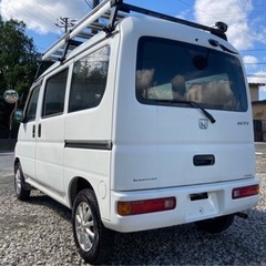 ご利用頂きましてありがとうございました！🌟🌟人気の軽バン‼️アクティ‼️タイベル交換済み‼バリ溝スタッドレス装着‼️🌟🌟の画像