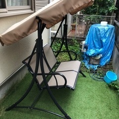 ブランコ　家庭よう　お庭にの画像