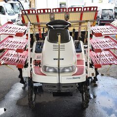 【11/8破棄】≪y434≫YANMAR/ヤンマー 田植え機 Power Steering Pe-50R 土付苗用 RR-50 田植え/田んぼ/農機/農業機械 41016-01の画像