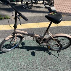 【リサイクルショップどりーむ天保山店】●421●　自転車　折りた...
