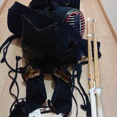 剣道防具、胴着、面なし