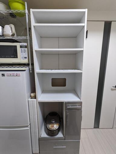 食器棚 ホワイト