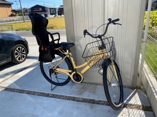 子乗せ自転車　27インチ