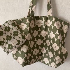 ナチュラル　北欧　トートバッグ　大きいです　ギフトにも♪の画像