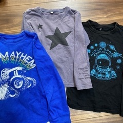 男の子　長袖　110〜120センチまとめての画像