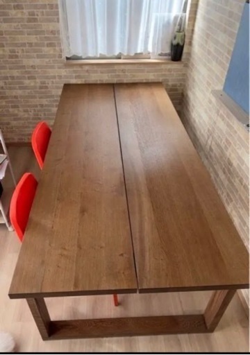 IKEA モールビロンガ テーブル　220*100